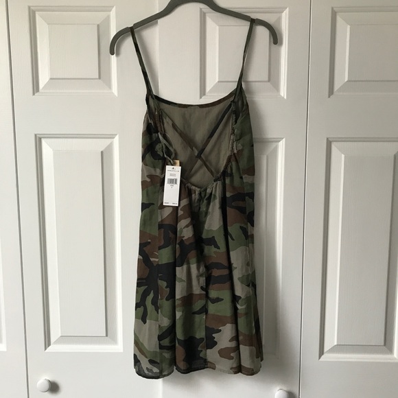 Denim and Supply Co. Camo Spaghetti Strap Dress - Picture 5 of 5